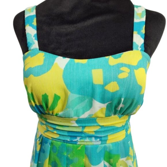 I.N. San Francisco Sleeveless Abstract Print Mini Summer Dress Women's Size 5 - Picture 8 of 10